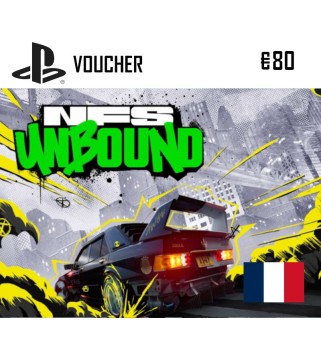 Need for Speed Unbound PlayStation Network Card €80 FR PlayStation 5 Key 